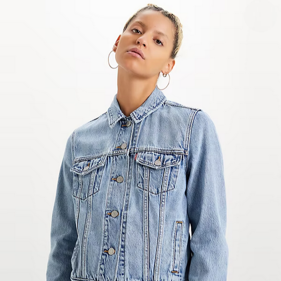 Levi's giacca in jeans da donna Jacket Trucker 299450100 denim all mine medium indigo 3