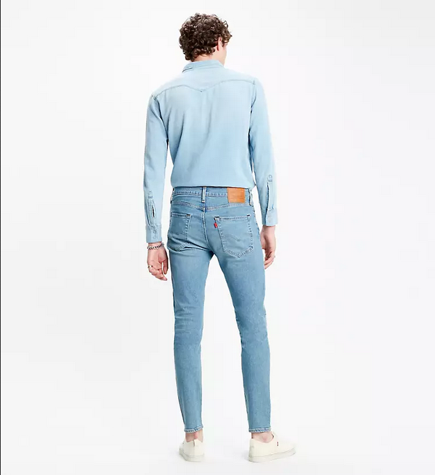 Levi's pantalone Jeans da uomo 512 Slim affusolati Taper 288330588 pelican rust-blu