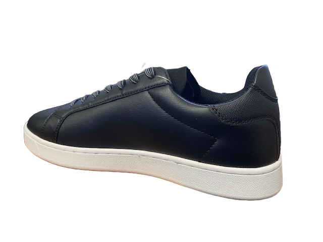 Sneakers basse Lotto 1973 AMF EVO VII nere da uomo con logo laterale e suola ammortizzata