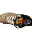 Sneakers Lotto Leggenda Tokyo Shibuya Net 217865 97K cammello-nero da uomo, design elegante e comfort