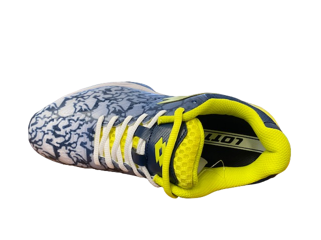 Lotto Scarpa da Padel da donna Superrapida 200 III 217301 9FS bianco-giallo acido-blu