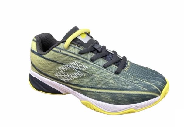 Lotto scarpa a tennis junior Mirage 300 Arl Jr 210746 78Y asphalt all white 1