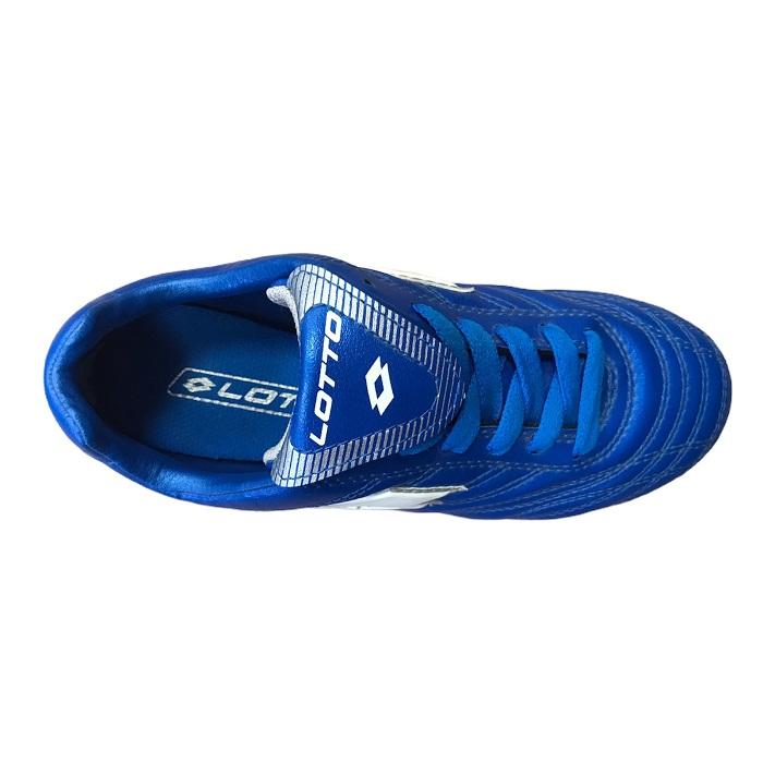 Lotto scarpa da calcio Jr Play Off V N8522 metal blue
