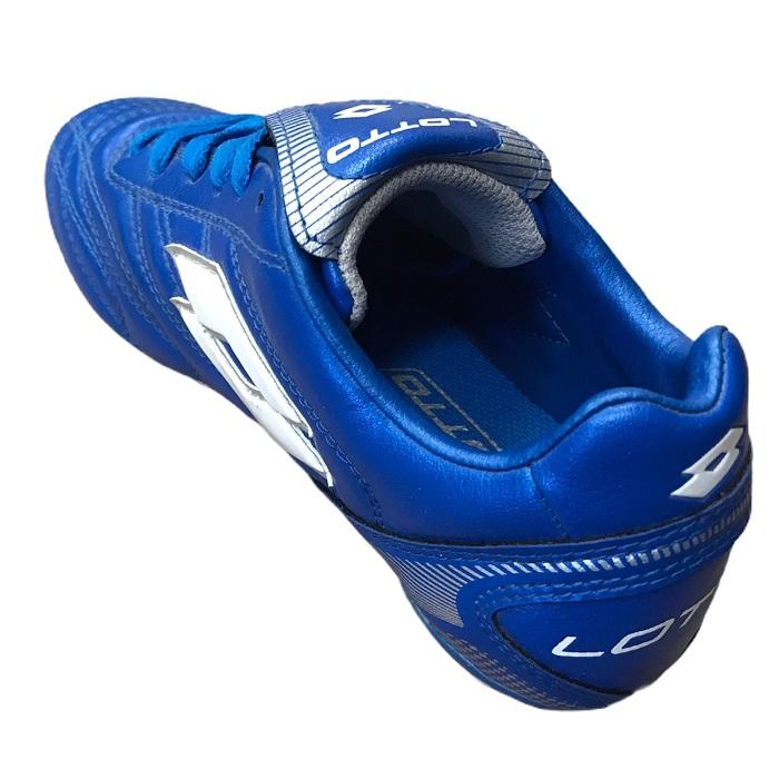 Lotto scarpa da calcio Jr Play Off V N8522 metal blue retro