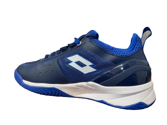Lotto scarpa da tennis Mirage 200 SPD 213627 9FD blu bianco retro