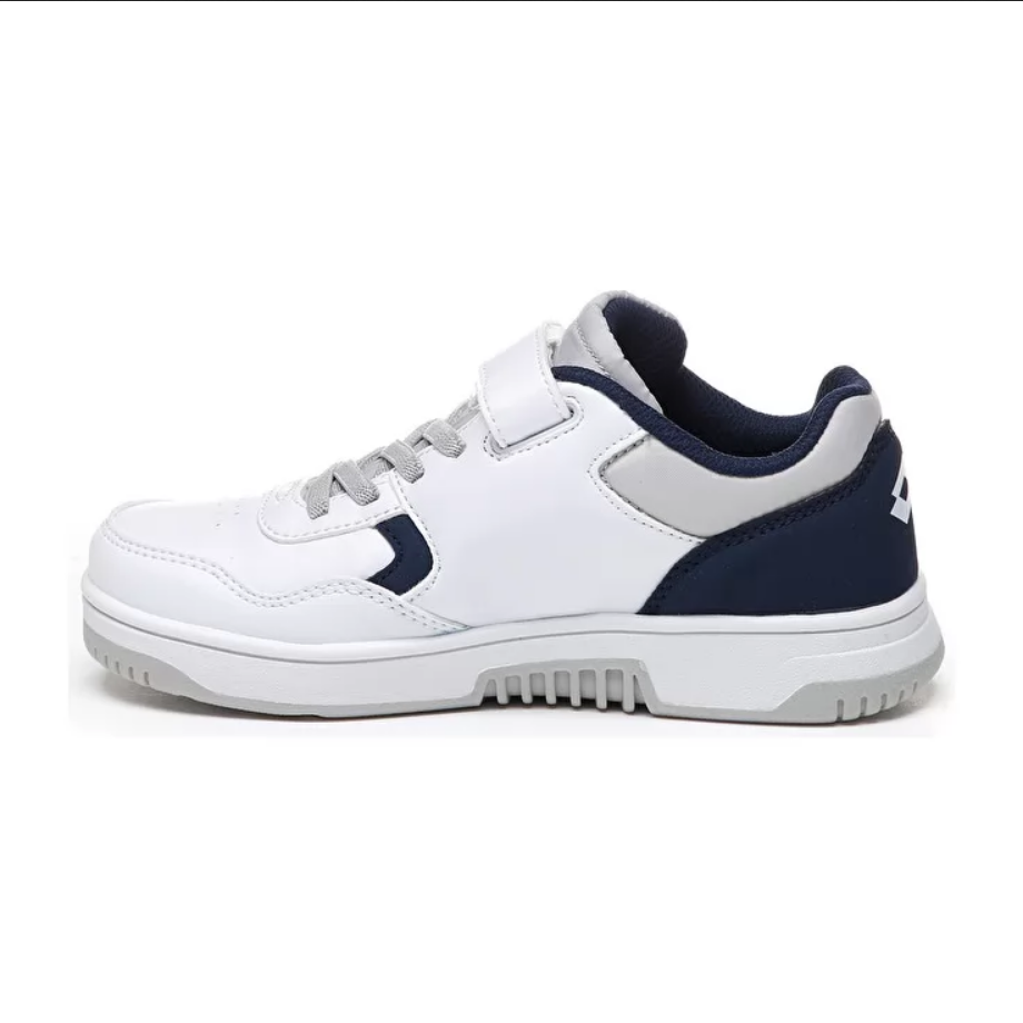 Lotto scarpa da tennis da bambino Tracer CL SL T6736 bianco blu fro