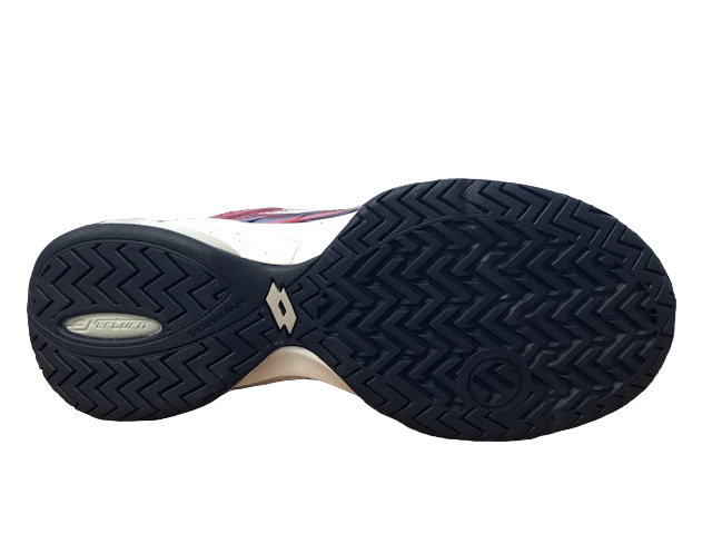 Lotto scarpa da uomo da Tennis Mirage 300 Speed 210734 9FJ blu rosso suola