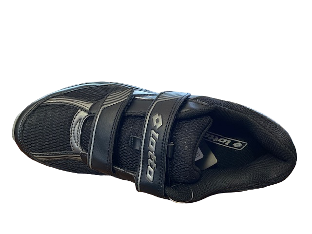  Lotto scarpa da walking da uomo con velcro Antares VI R5957 nero
