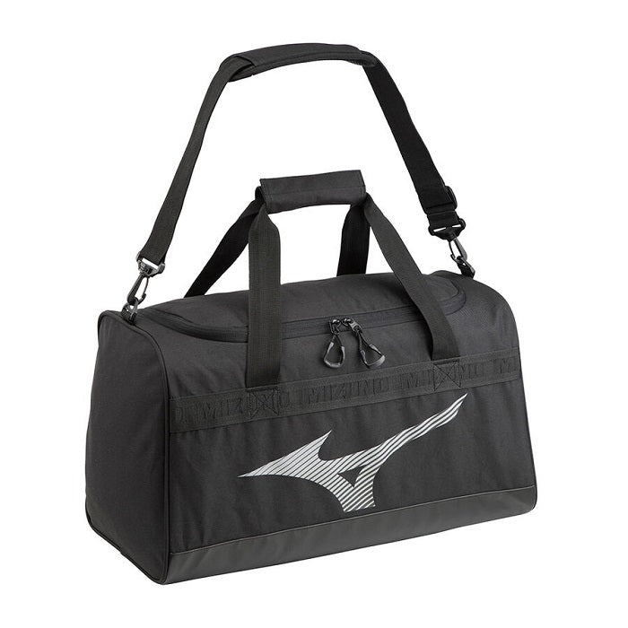Borsone sportivo Mizuno Holdall modello 33GDM1005 colore nero professionale con capienza generosa per atleti e palestra