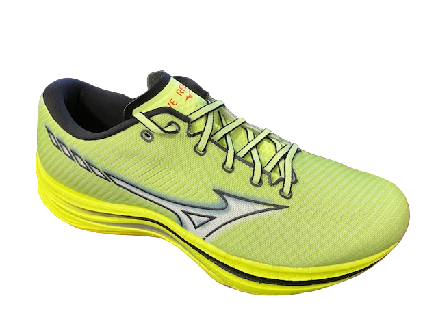 Mizuno Scarpa a corsa da uomo Wave Rebellion J1GC211702 neolime-white-neonflame