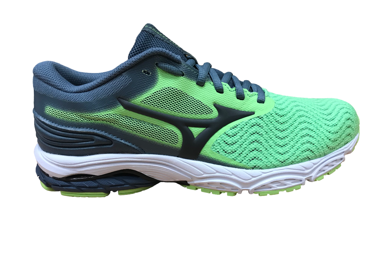 Mizuno Scarpa da corsa da uomo Wave Prodigy 4 J1GC221053 909 nero verde blu