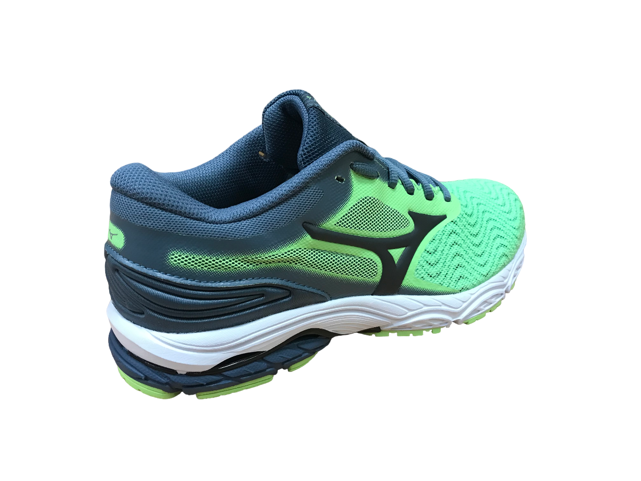 Mizuno Scarpa da corsa da uomo Wave Prodigy 4 J1GC221053 909 nero verde blu