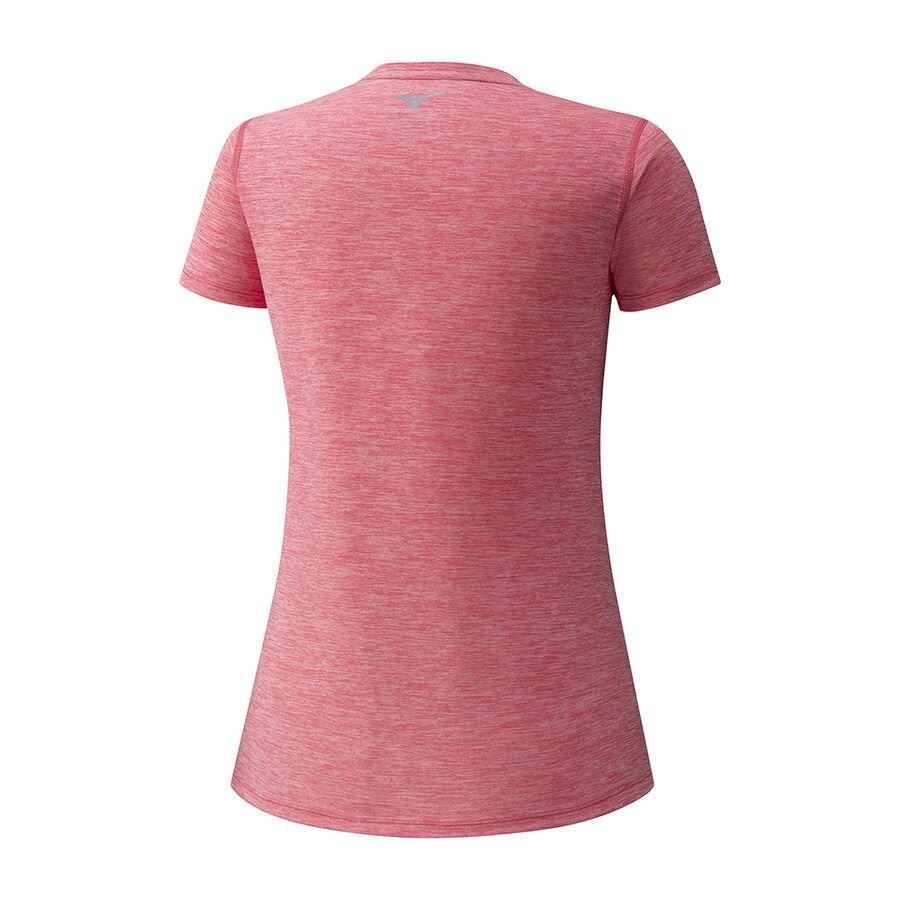 Mizuno T-Shirt Running Donna Impulse Core TEE J2GA7721-67 Rosa