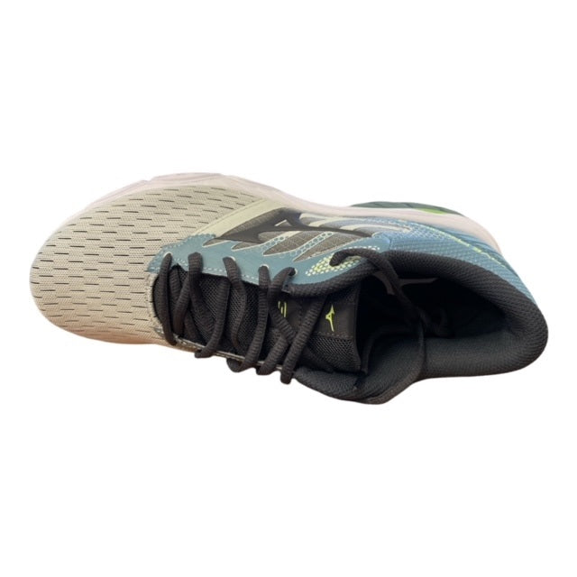 Vista dall&#39;alto Mizuno Wave Prodigy 3 J1GC201015 grigio-celeste chiaro con tecnologia AIRmesh