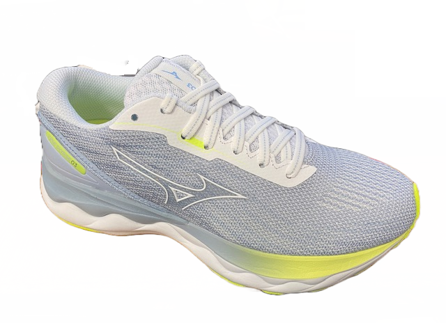 Mizuno Wave Skyrise 3 scarpa da corsa da donna J1GD220901 white-turquoise-high visibility