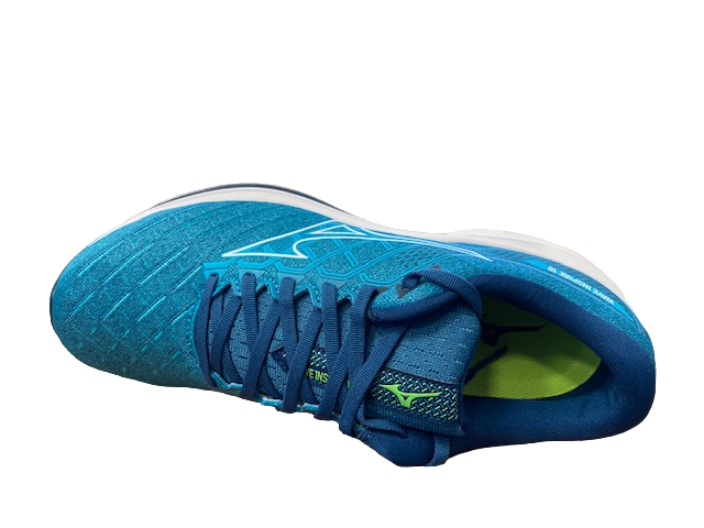 Mizuno scarpa da corsa da uomo Wave Inspire 18 J1GC224402 blu marocco bianco 3