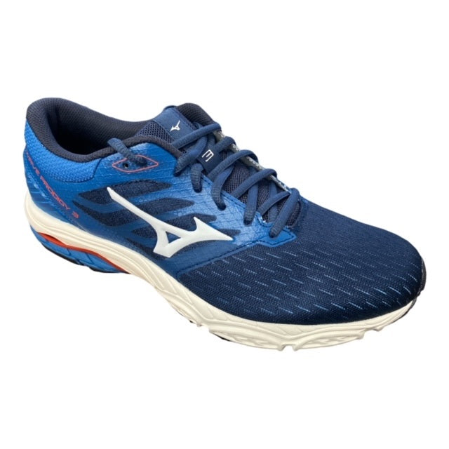 Mizuno scarpa da corsa da uomo Wave Prodigy 3 J1GC201014 blu scuro-bianco