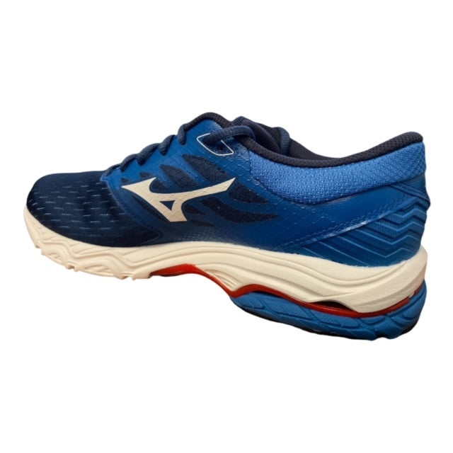 Mizuno scarpa da corsa da uomo Wave Prodigy 3 J1GC201014 blu scuro-bianco
