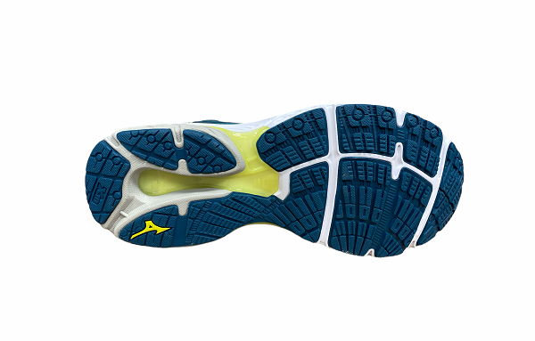 Mizuno scarpa da corsa da uomo Wave Prodigy 3 J1GC201067 blu galassia argento