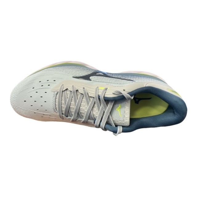 Mizuno scarpa da corsa da uomo Wave Sky 5 J1GC210224 blu-neo lime 3