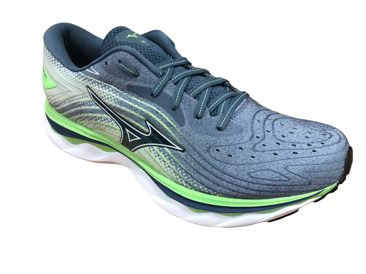 Mizuno scarpa da corsa da uomo Wave Sky 6 J1GC220252 china blue-white
