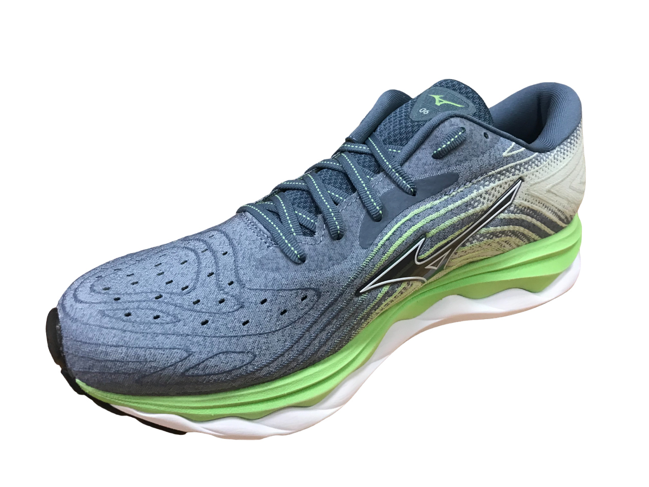 Mizuno scarpa da corsa da uomo Wave Sky 6 J1GC220252 china blue-white