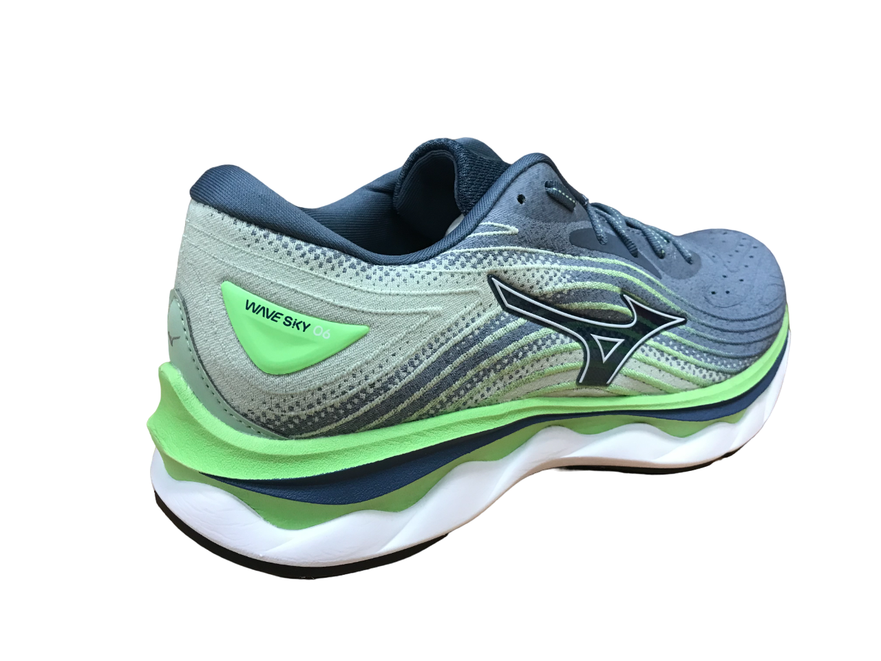 Mizuno scarpa da corsa da uomo Wave Sky 6 J1GC220252 china blue-white