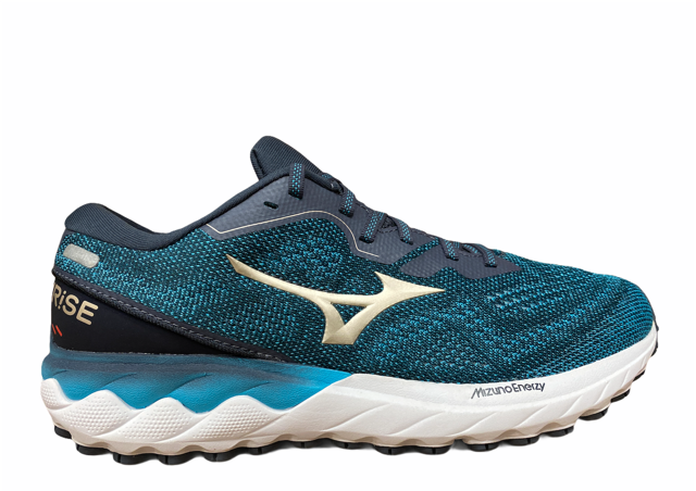 Mizuno scarpa da corsa da uomo Wave Skyrise 2 J1GC210942 verde