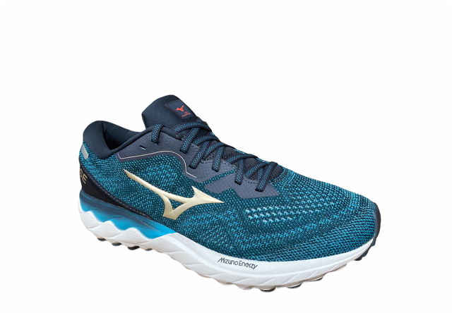 Mizuno scarpa da corsa da uomo Wave Skyrise 2 J1GC210942 verde