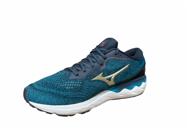 Mizuno scarpa da corsa da uomo Wave Skyrise 2 J1GC210942 verde