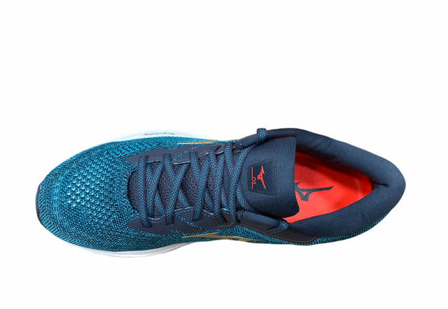 Mizuno scarpa da corsa da uomo Wave Skyrise 2 J1GC210942 verde