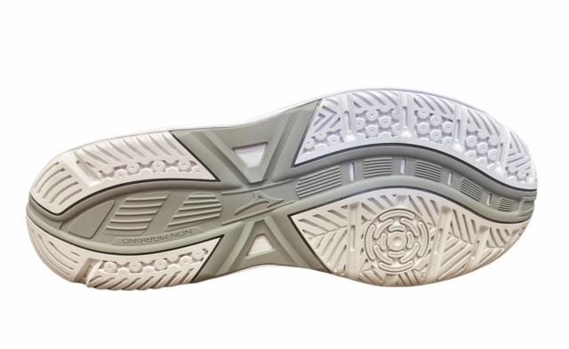 Mizuno scarpa da tennis Break Shot 3 AC 61GA214062 bianco rosso grigio suol