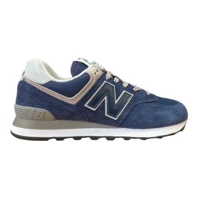 New Balance ML574EVN Navy-White - Sneakers Uomo Lifestyle Vintage Sostenibili