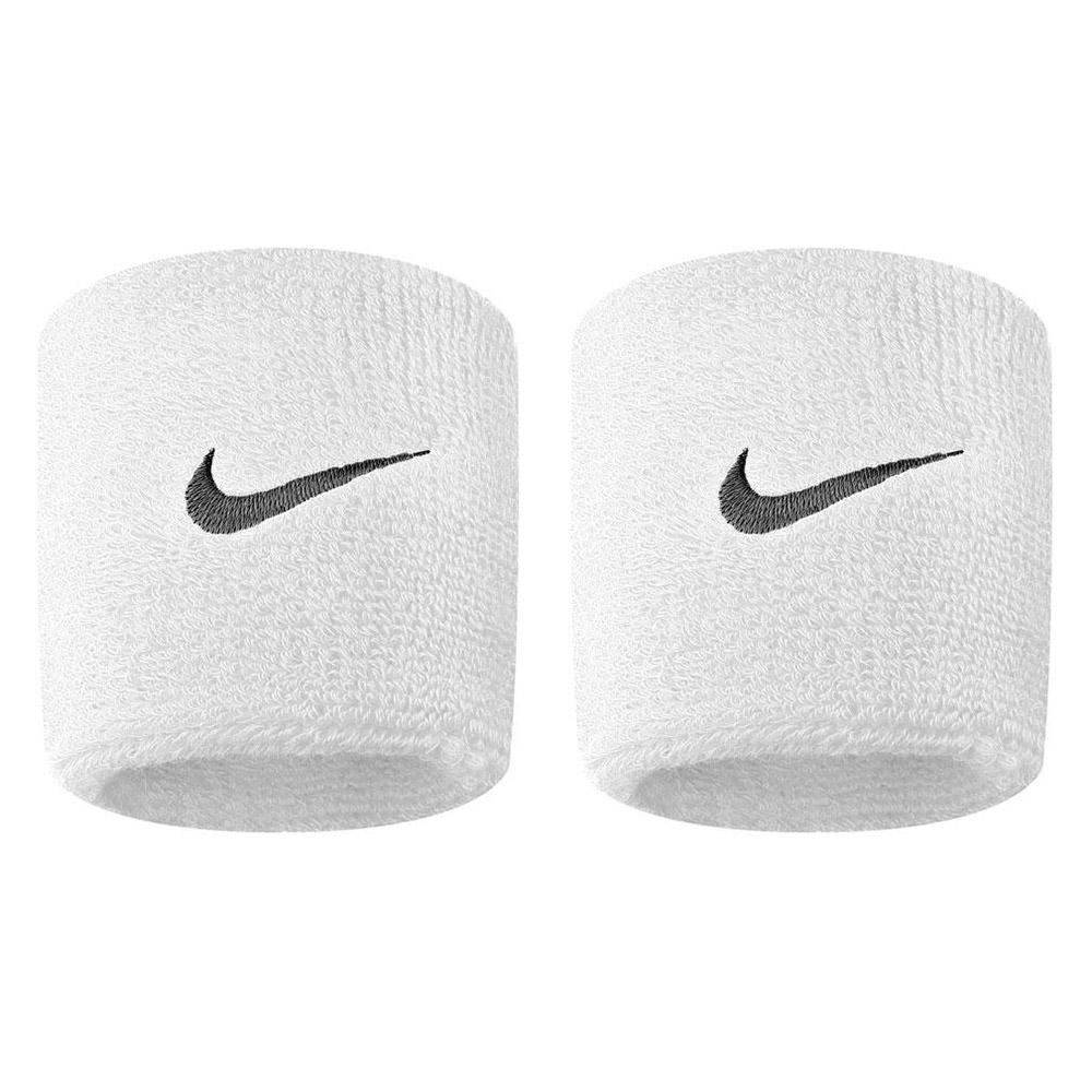 Nike Polsino tergisudore Swoosh Wristbands NNN04101OS 101 bianco
