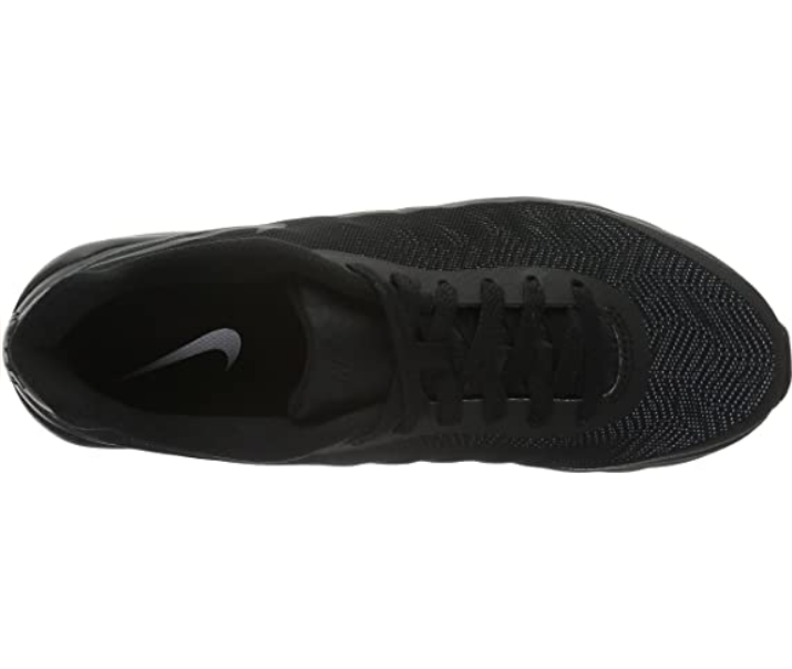Nike Air Max Invigor Premium W - Scarpa da donna in nero vista dall'alto tomaia traspirante