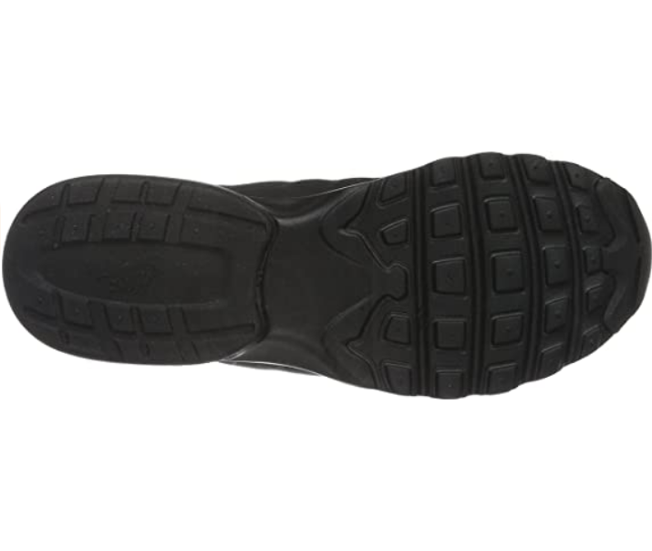 Nike Air Max Invigor Premium W - Scarpa da donna in nero vista dall'alto tomaia traspirante suola antiscivolo