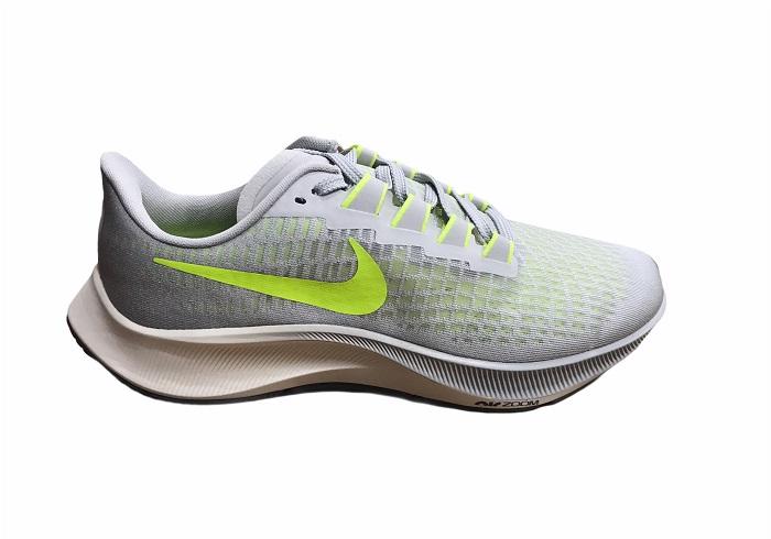 Nike Air Zoom Pegasus 37 scarpa da corsa BQ9646 003 grey fog-volt smoke grey sail