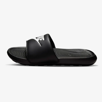 Nike ciabatta mare o piscina da adulto Victory One Slide CN9675 002 nero-bianco