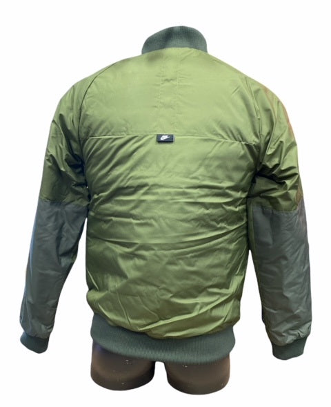 Nike giubbotto bomber reversibile da uomo DD6849 326 verde 1
