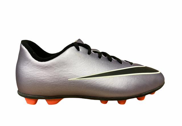 Nike scarpa calcio da ragazzo Mercurial Vortex III FG-R 651642 580 lilla frontale