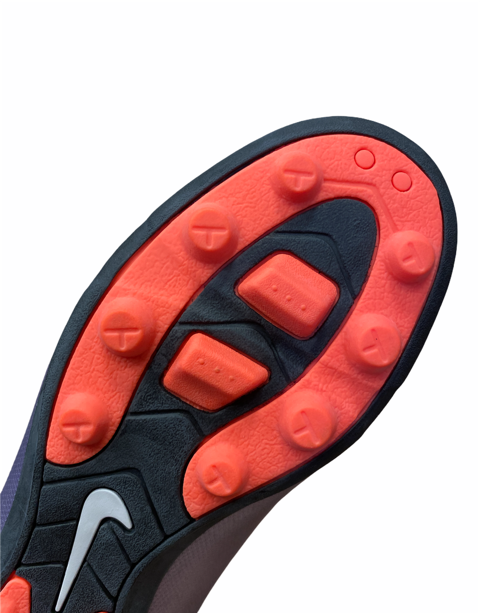 Nike scarpa calcio da ragazzo Mercurial Vortex III FG-R 651642 580 lilla punta