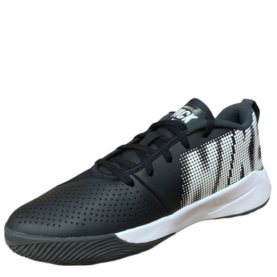 Nike scarpa da basket da ragazzo Team Hustle Quick 2 AT5298 002 nero-bianco vista interna