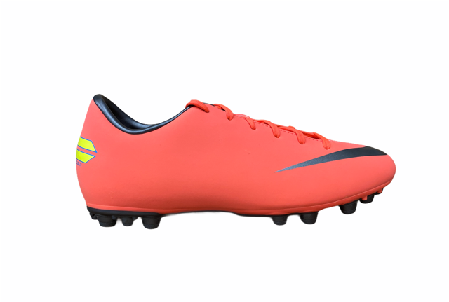 Nike scarpa da calcio da ragazzo Mecurial Victory III AG 509111 800 mango frontale