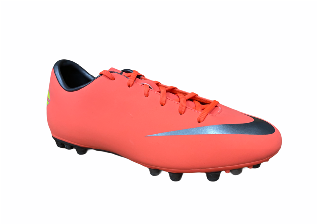 Nike scarpa da calcio da ragazzo Mecurial Victory III AG 509111 800 mango laterale