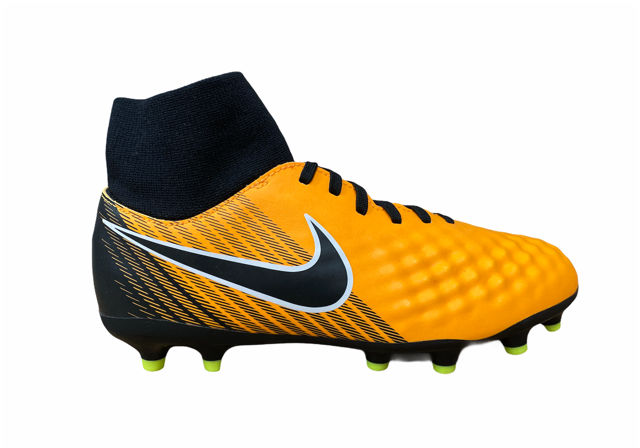 Nike scarpa da calcio da ragazzo Mercurial Victory VI DF FG 917776 801 arancione frontale