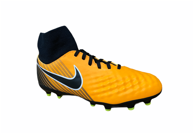 Nike scarpa da calcio da ragazzo Mercurial Victory VI DF FG 917776 801 arancione laterale