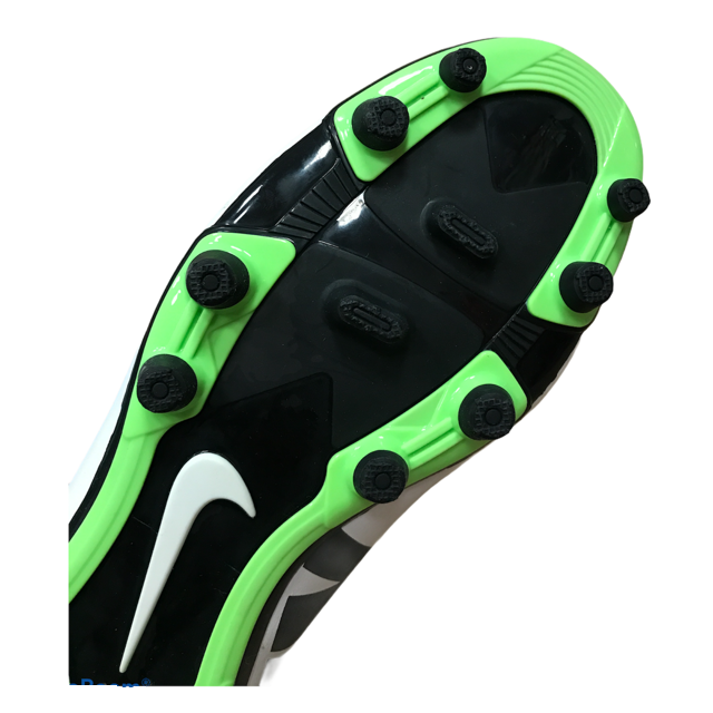 Nike scarpa da calcio da uomo Mercurial Vortex FG 573873 103 bianco nero verde punta