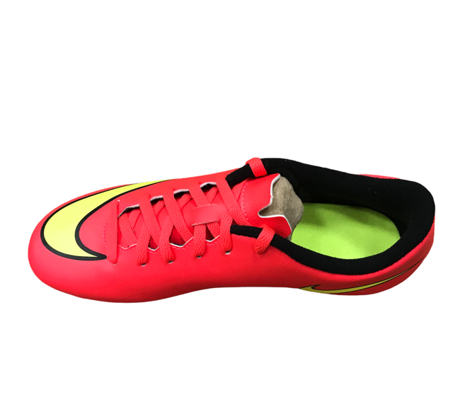 Nike scarpa da calcio da uomo Mercurial Vortex II FG 651647 690 cremisi giallo