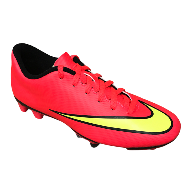 Nike scarpa da calcio da uomo Mercurial Vortex II FG 651647 690 cremisi giallo lat