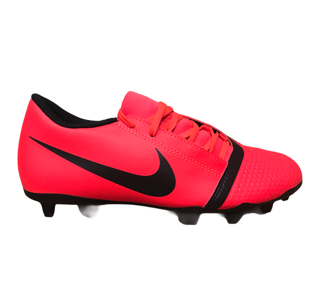 Nike scarpa da calcio da uomo Phanton Venom Club FG AO0577 600 nero cremisi brillante frontale